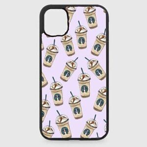 PURPLE Starbucks Coffee Phone Case